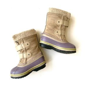 Sorel Toddler Girl Lavender Winter Boots